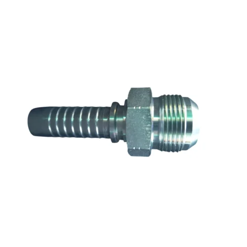 Conector Macho Fijo JIC 1" x Espiga 3/4"