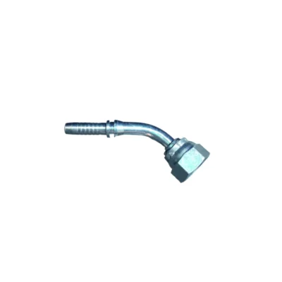 Conector Angulado 45° JIC 5/8" x Espiga 3/8"