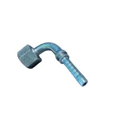 PORFS90T 04-06-2 Conexión Hidráulica Hembra Giratoria ORFS de 90° 3/8" x Espiga 1/4"
