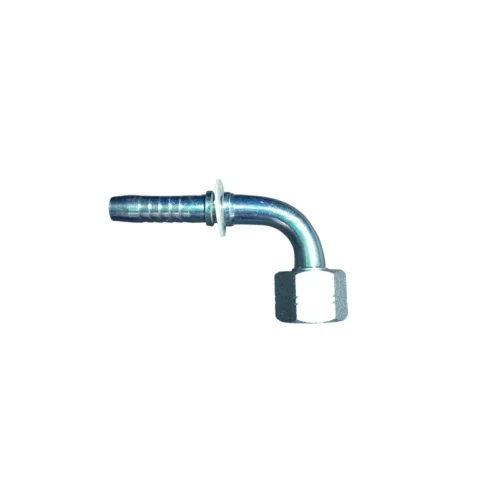 Conexión Hidráulica Hembra Giratoria ORFS de 90° 3/8" x Espiga 3/8"