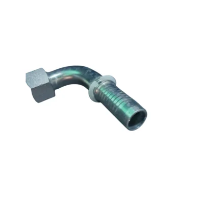 Conector Angulado 90° ORFS 1" x Espiga 1"*