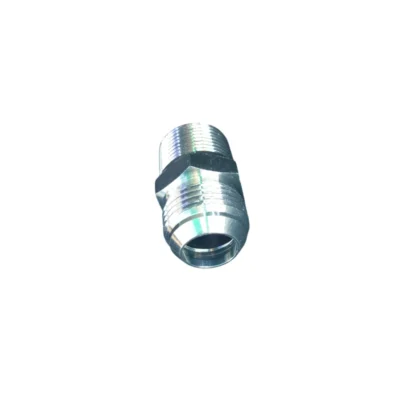 PH848FS 12-12-2 Adaptador Hidráulico Macho JIC 1/4" x Macho NPTF 5/16"