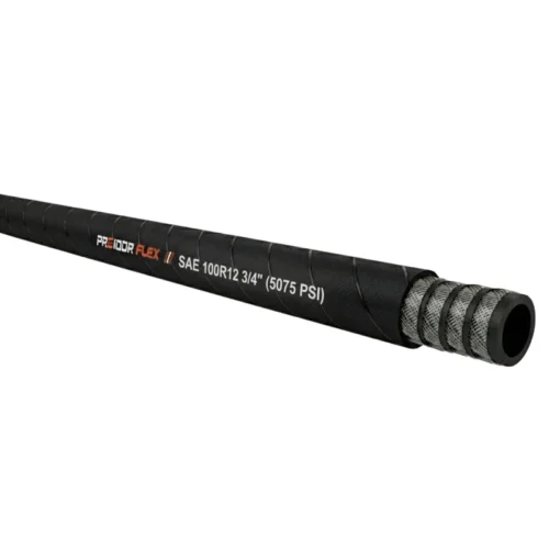 Manguera Hidráulica R12 de 3/4" | 5076 PSI | 4 Mallas | PREIDOR FLEX